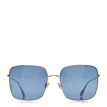 Christian Dior Metal Stellaire 1 Square Sunglasses Gold 2 of 9