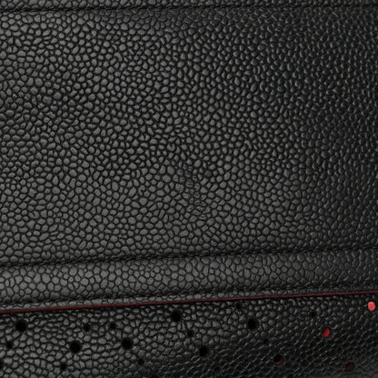 Chanel Perforated Grained Calfskin Large Shopping Tote Black 12 of 17