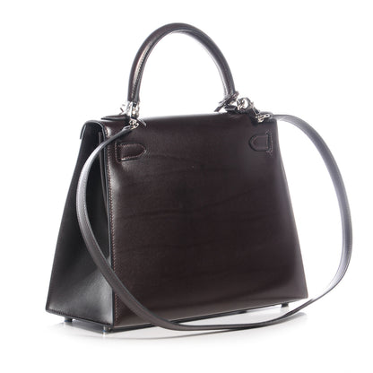 Hermes Box Kelly Sellier 28 Chocolate 3 of 20