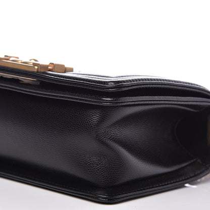 Chanel Caviar Quilted Small Boy Flap Black 10 of 11