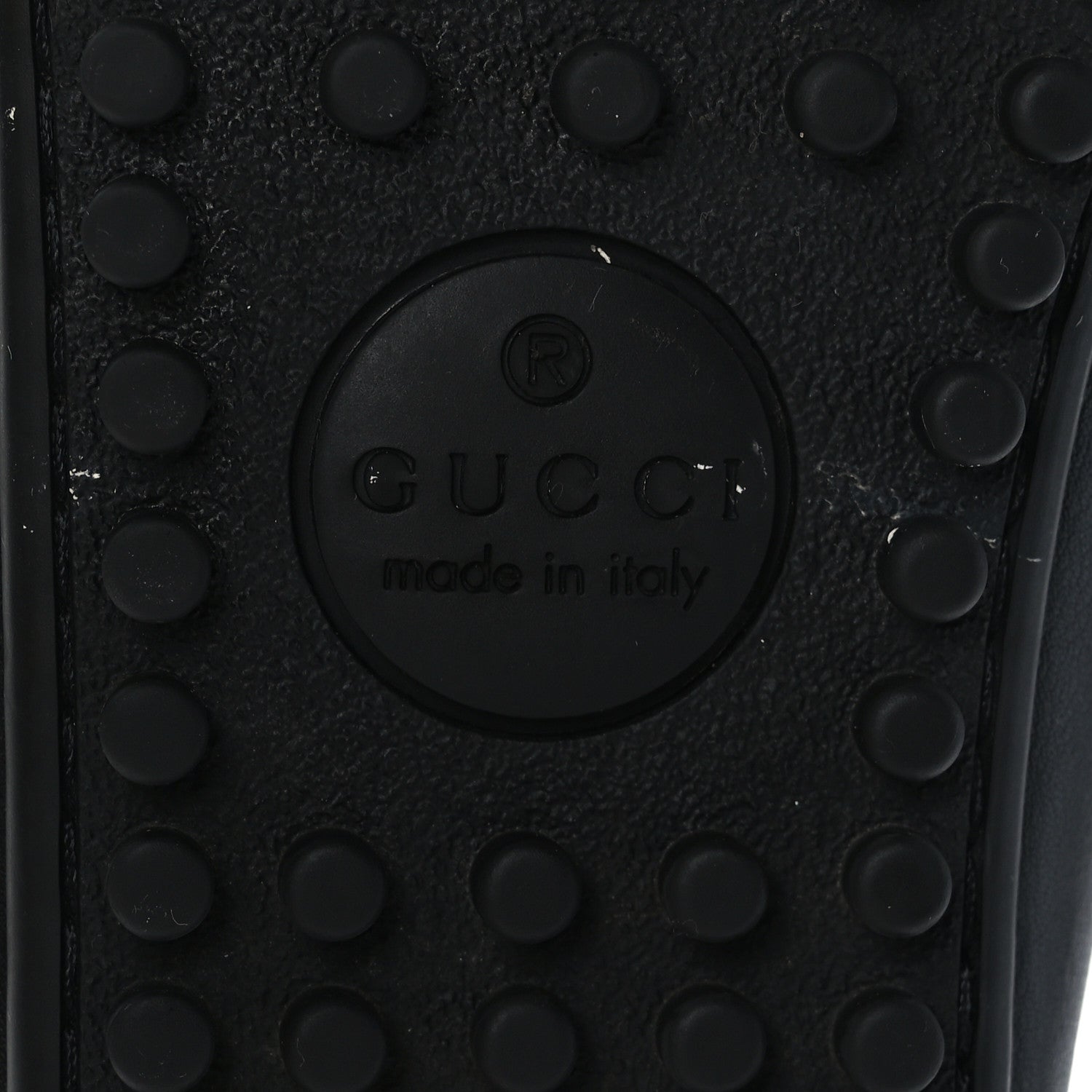 Gucci Miro Soft Calfskin Web Mens Horsebit Driver Loafers 7 Black 8 of 9