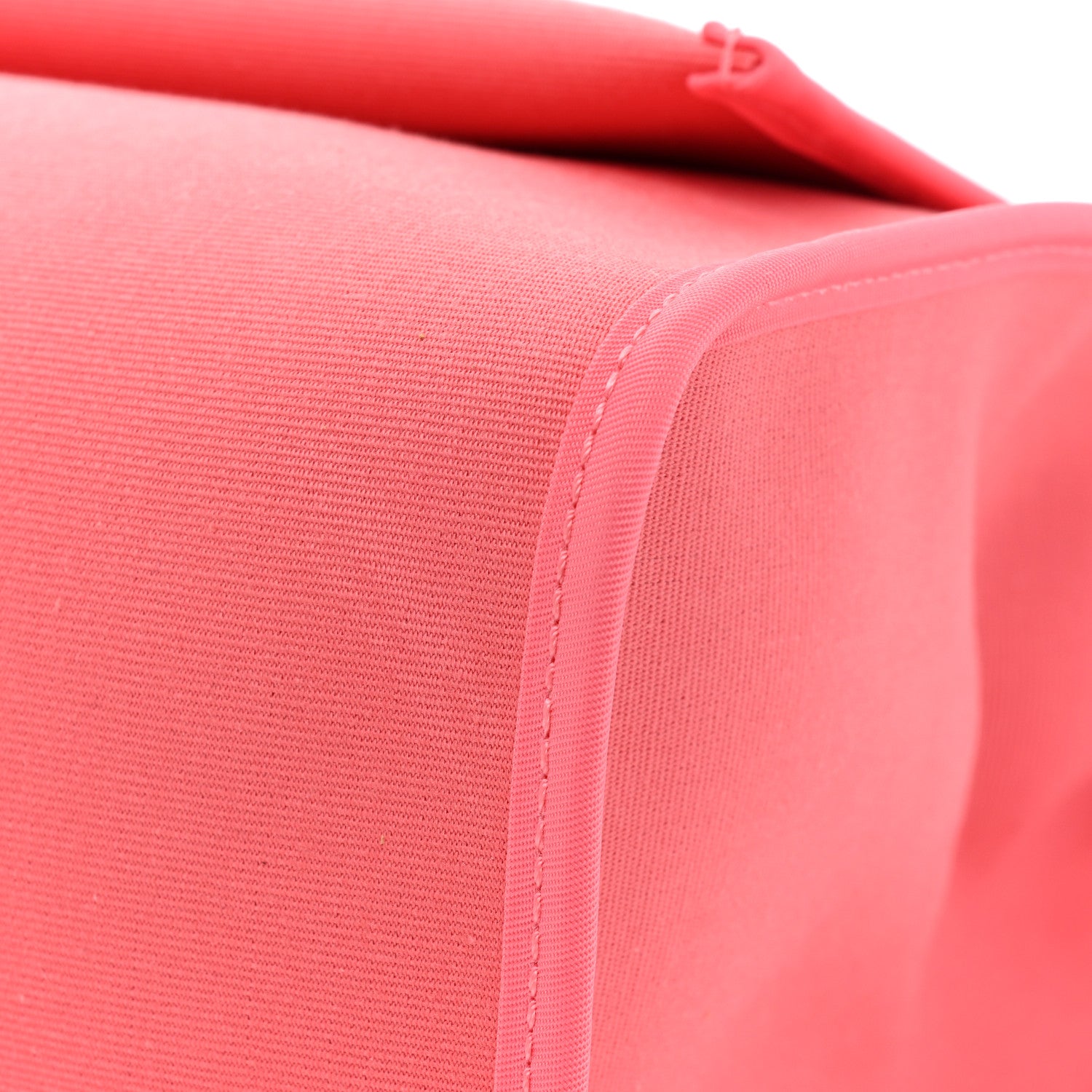 Hermes Vache Hunter Toile Herbag Zip 31 PM Rose Azalee Natural 14 of 16