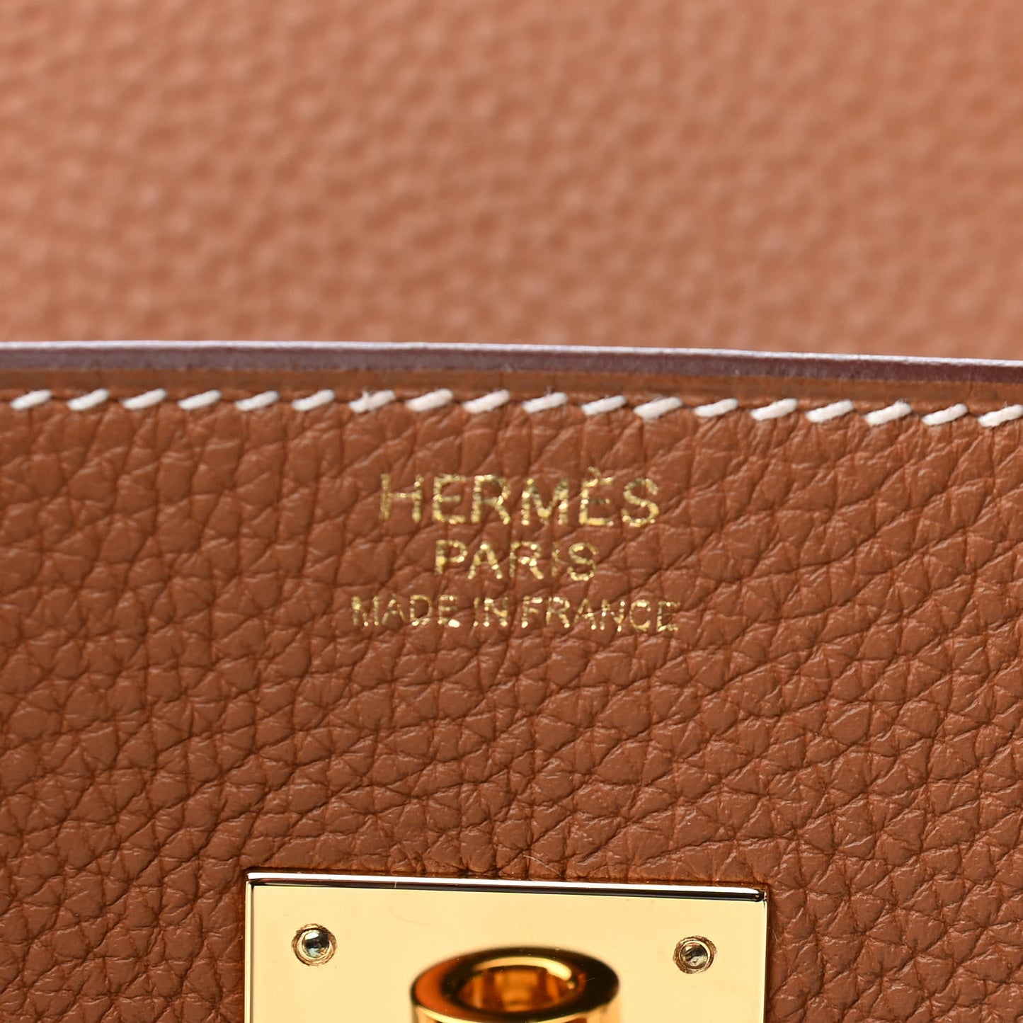 Togo Birkin 30 Gold