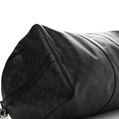 Louis Vuitton Monogram Eclipse Keepall Bandouliere 55 8 of 9