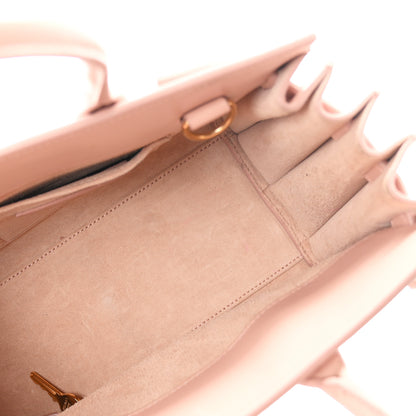 Saint Laurent Calfskin Nano Sac De Jour  Pale Pink 5 of 10