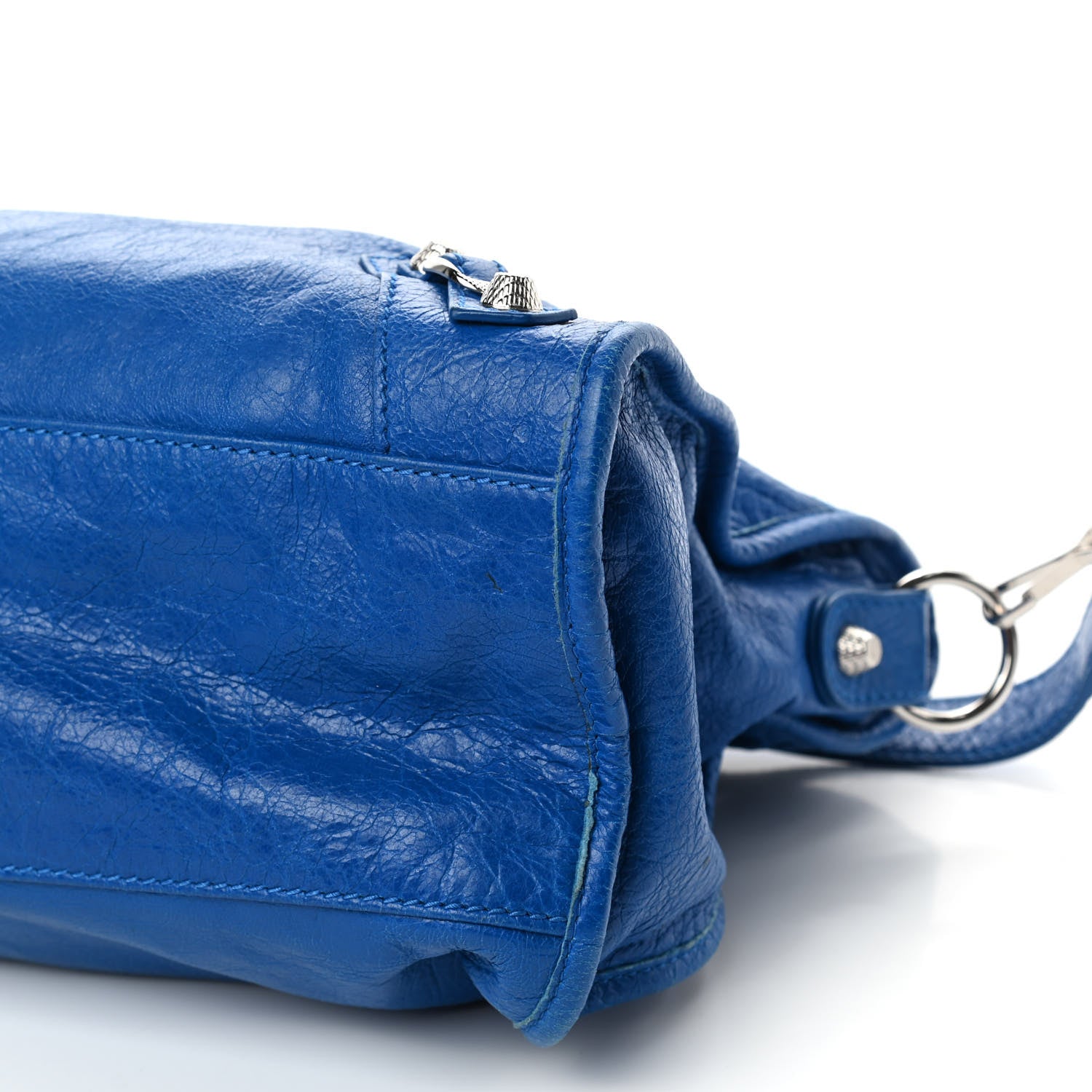 Balenciaga Agneau Giant 12 Silver Hardware City Bleu Lazuli 10 of 11