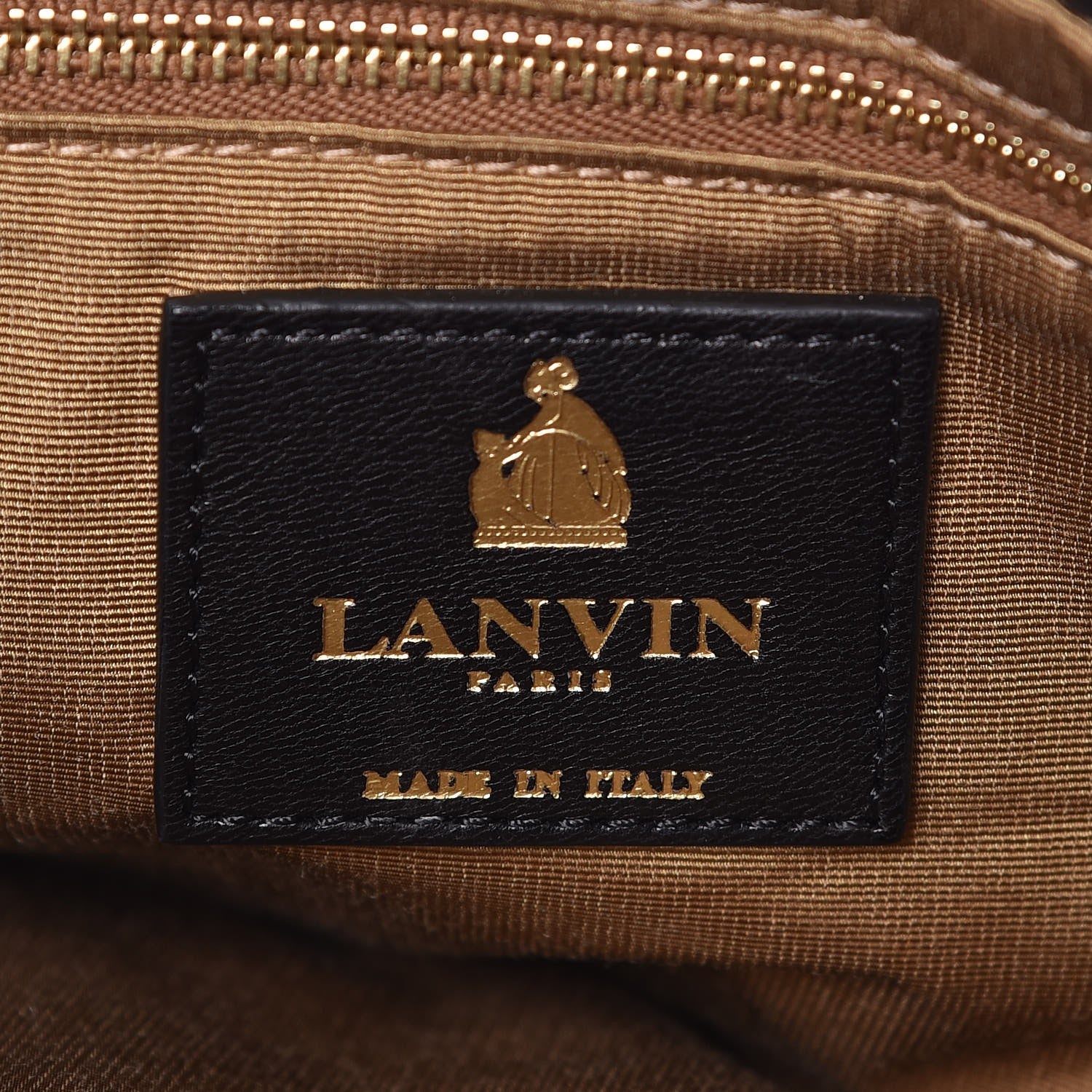 Lanvin Lambskin Quilted Medium Sugar Flap Shoulder Bag Black 6 of 11