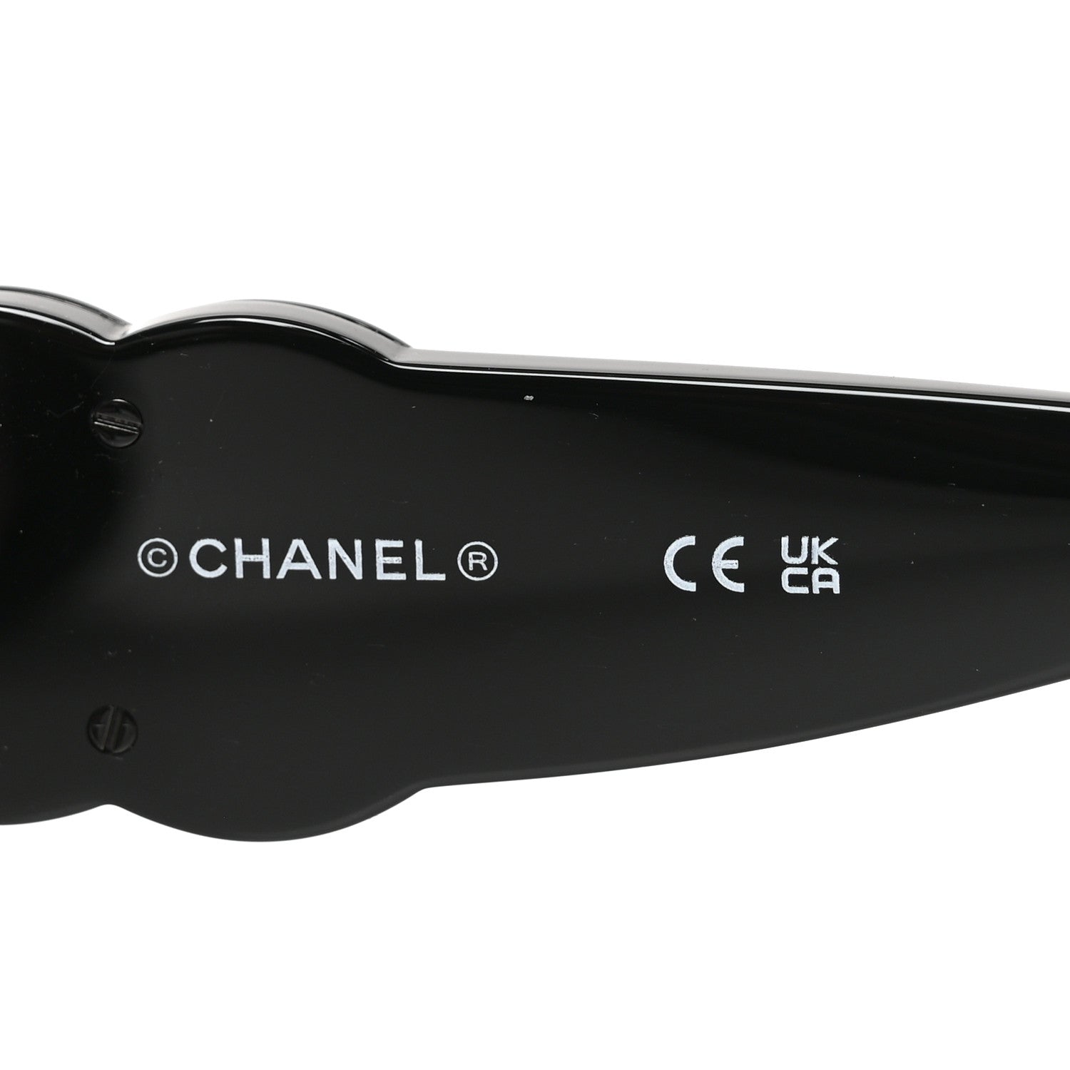 Chanel Acetate Polarized Square Sunglasses 71772 Black 5 of 7