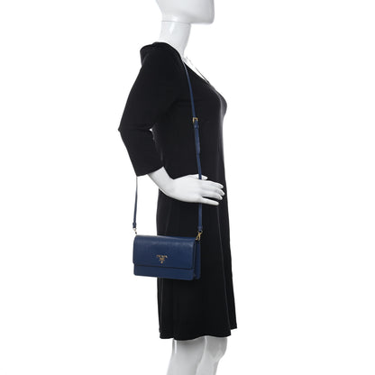 Prada Vitello Move Mini Bag Bluette 2 of 13
