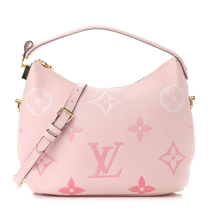 Louis Vuitton Empreinte Monogram Giant By The Pool Marshmallow Hobo PM Bouton De Rose 1 of 16