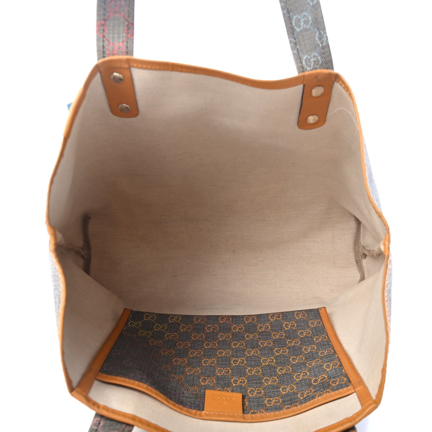 Gucci GG Plus Monogram Medium Signature Web Loop Tote Multicolor 4 of 5