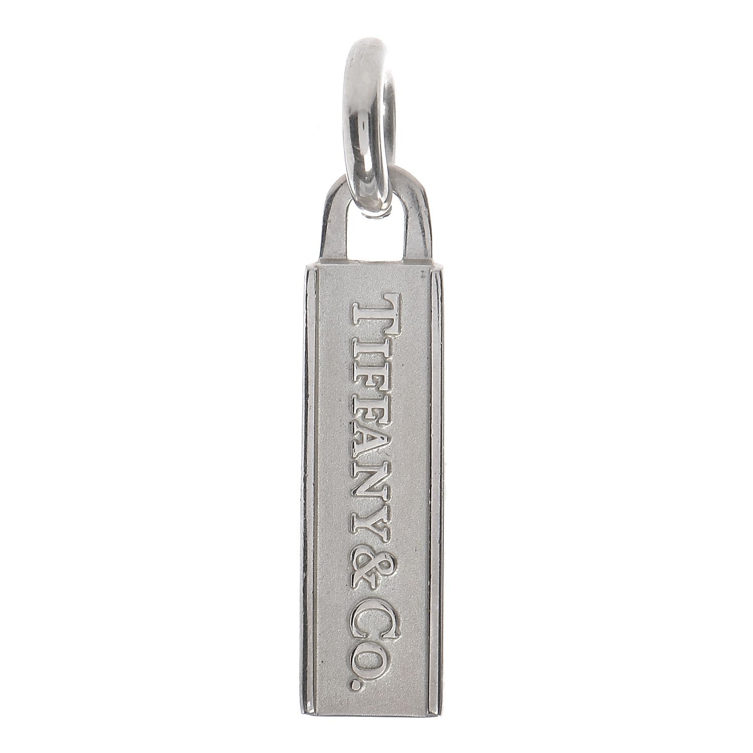 Tiffany Sterling Silver Bar Pendant 1 of 3