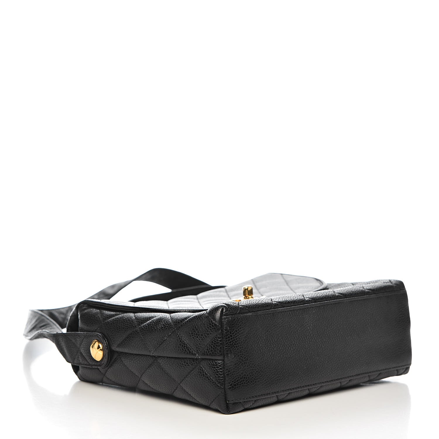 Chanel Caviar Quilted Flap Shoulder Bag Black 4 of 12