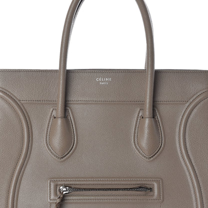Celine Grained Calfskin Medium Phantom Luggage Taupe 9 of 9