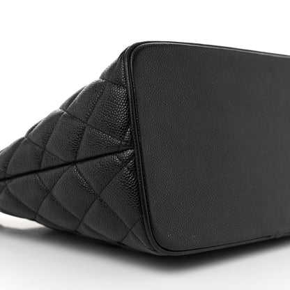 Chanel Caviar Quilted Medallion Tote Black 9 of 12