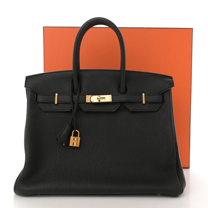 Hermes Togo Birkin 35 Black 11 of 11