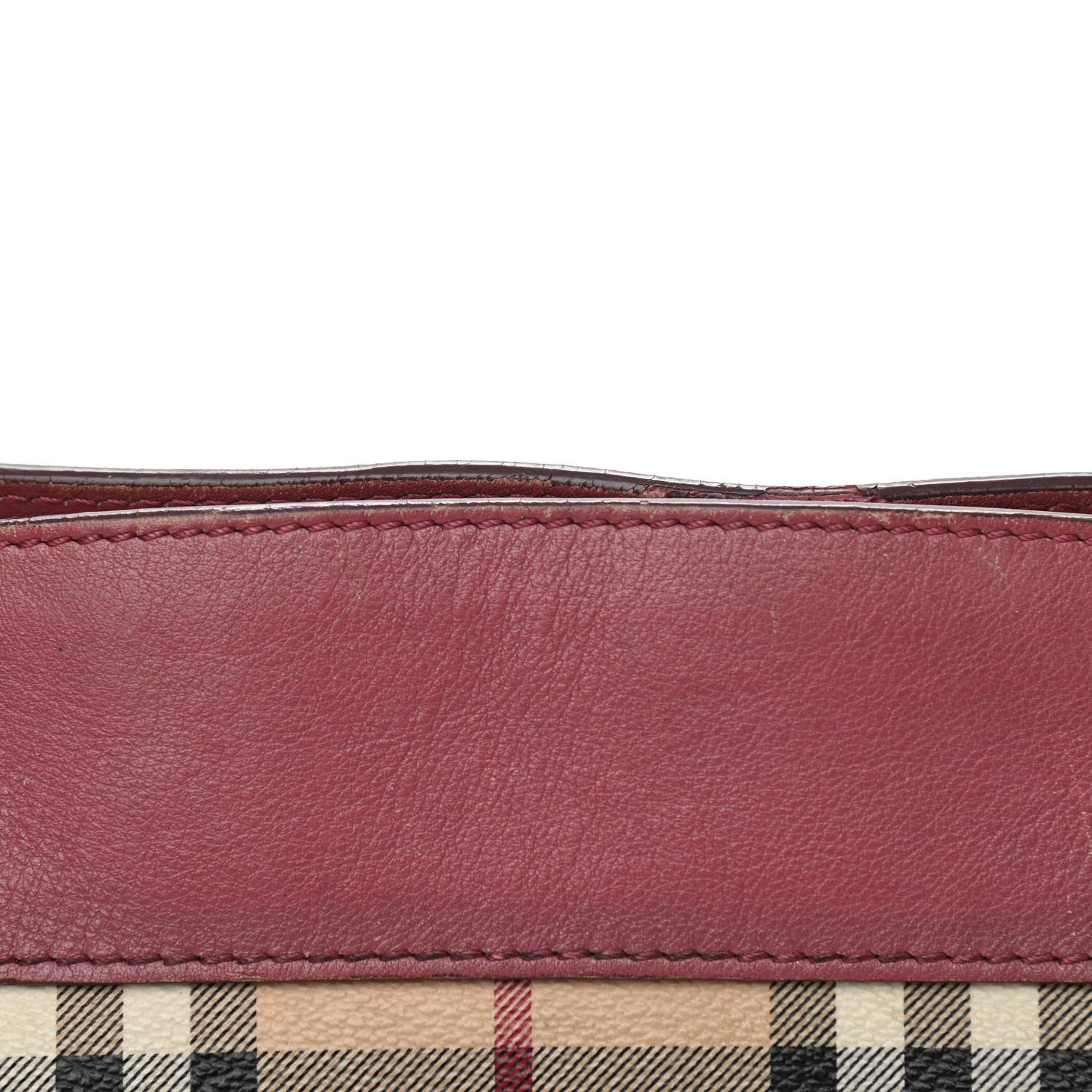 Burberry Haymarket Check Bow Tie Crossbody Bag Peony 11 of 11