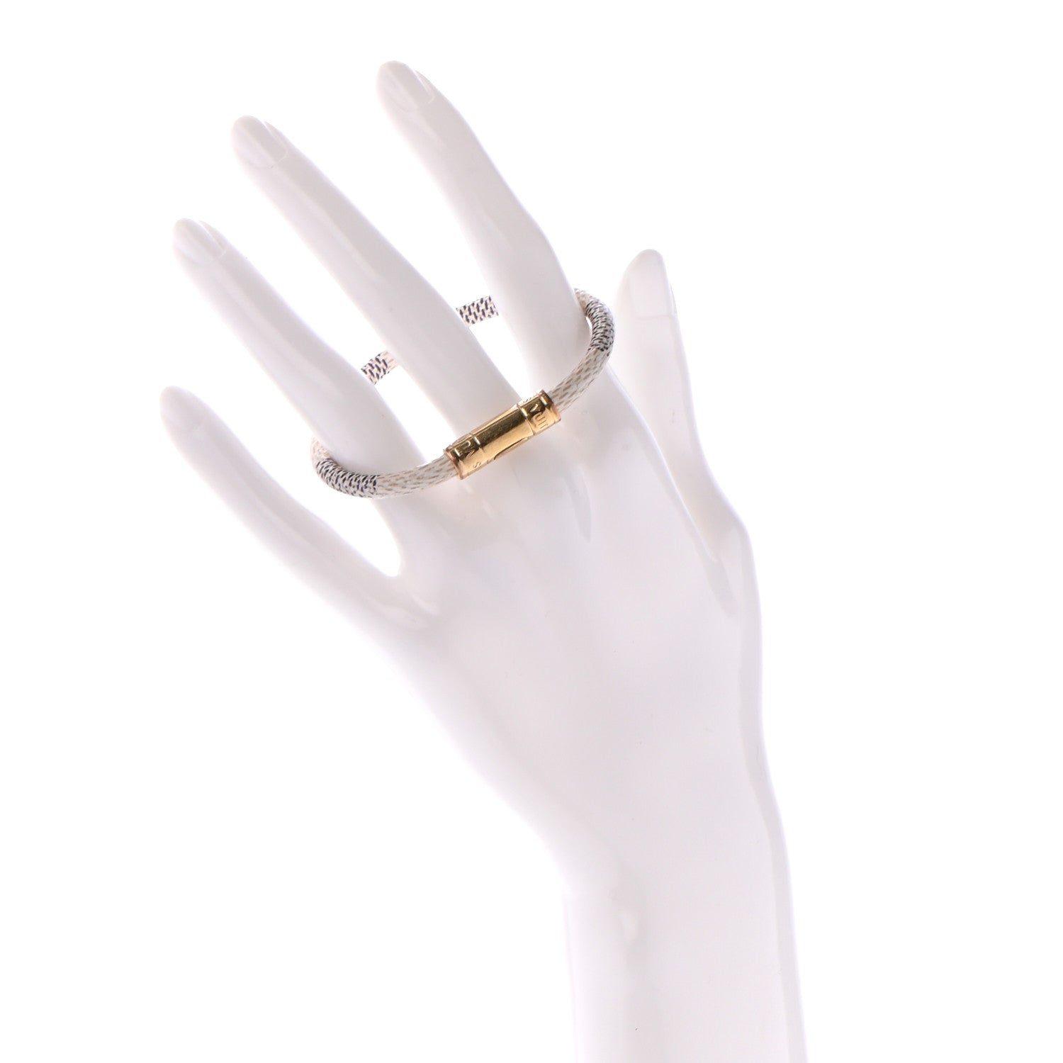 Louis Vuitton Damier Azur Keep It Bracelet 17 2 of 6