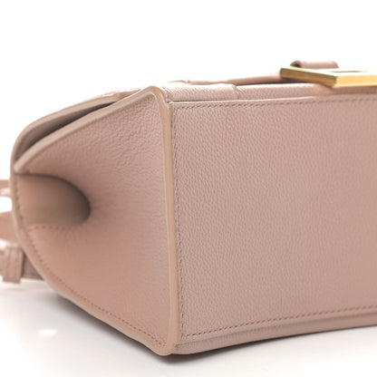 Balenciaga Grained Calfskin Small Hourglass Top Handle Bag Nude Beige 6 of 12