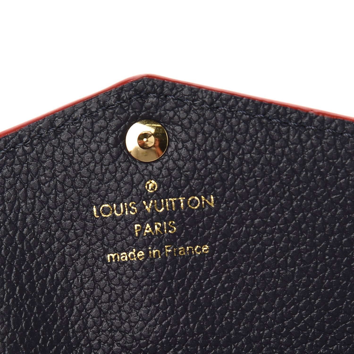 Louis Vuitton Empreinte Key Pouch Marine Rouge 5 of 6