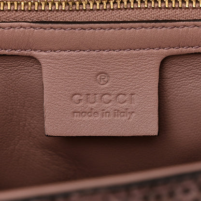 Gucci Lizard Medium New Bamboo Top Handle Bag Pink 6 of 11