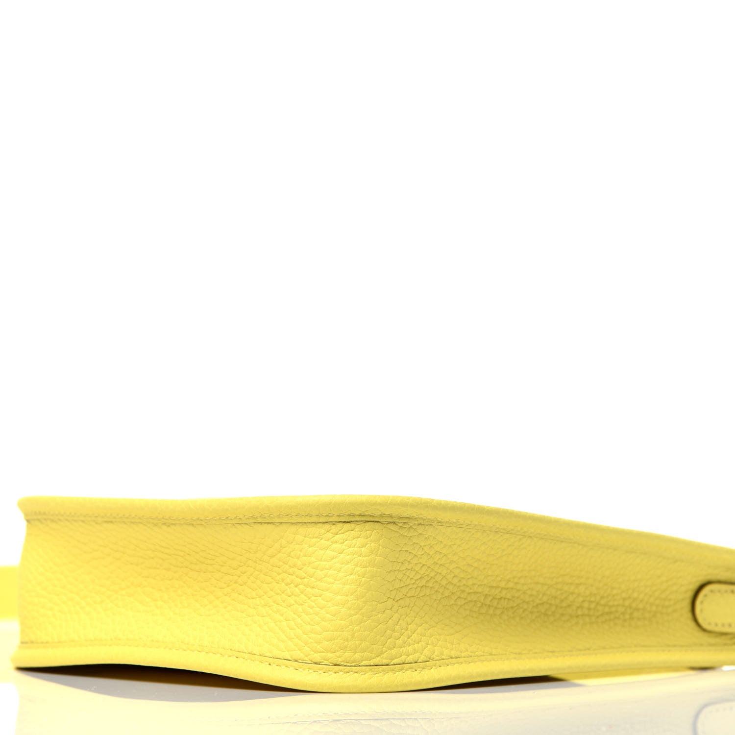 Hermes Taurillon Clemence Evelyne TPM Lime 8 of 8