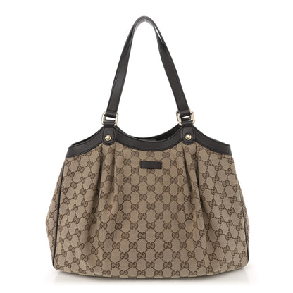 Gucci Monogram Shoulder Bag Dark Brown 1 of 11
