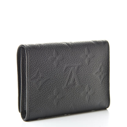 Louis Vuitton Empreinte Business Card Holder Black 3 of 8