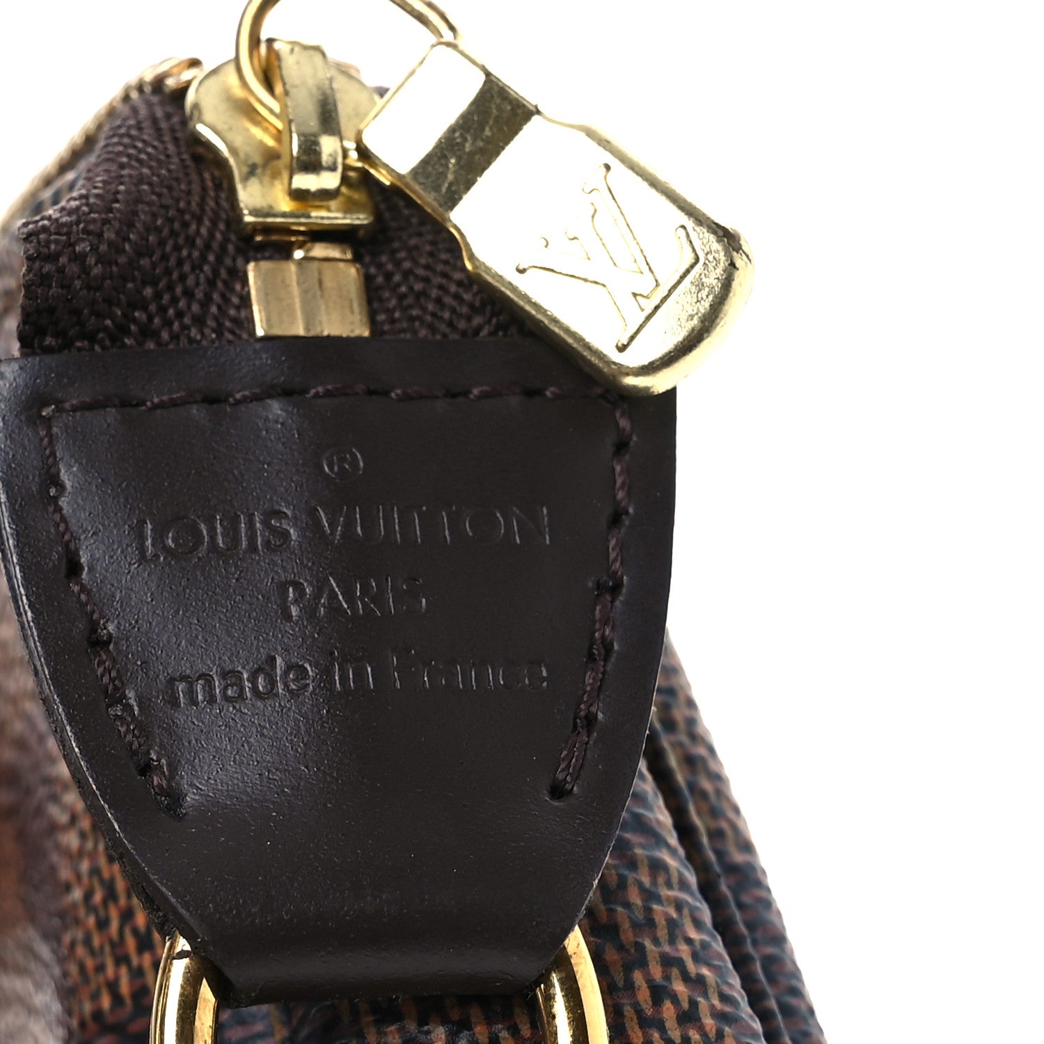 Louis Vuitton Damier Ebene Mini Pochette Accessories 6 of 12