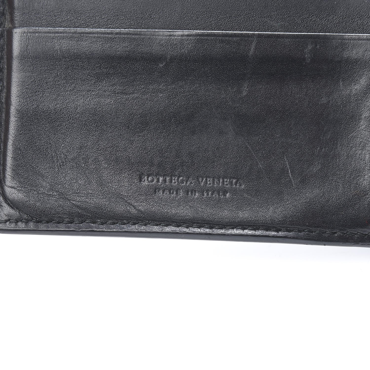 Bottega Veneta Nappa Intrecciato Bi-Fold Wallet Black 6 of 11