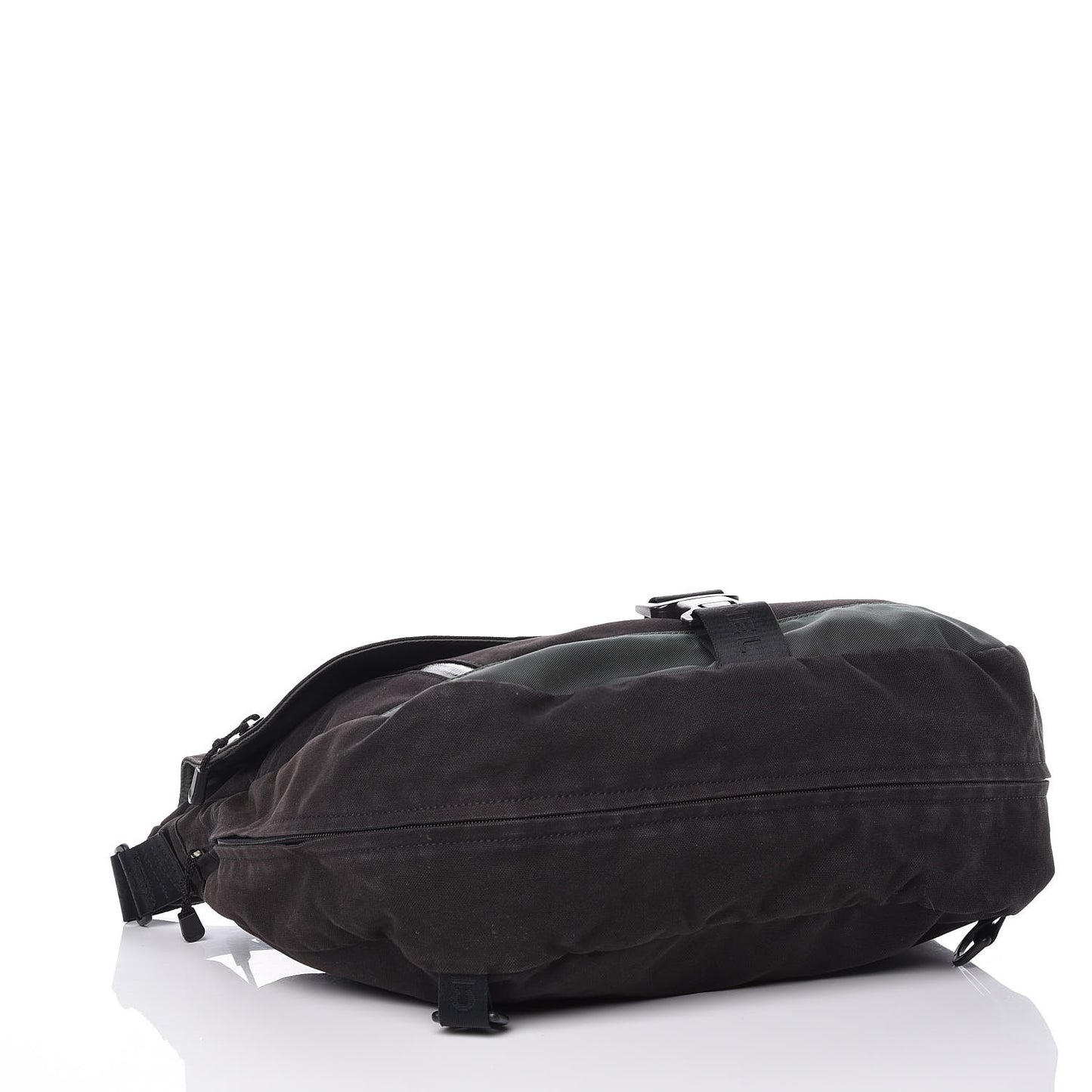Canvas Nylon Sport Messenger Black