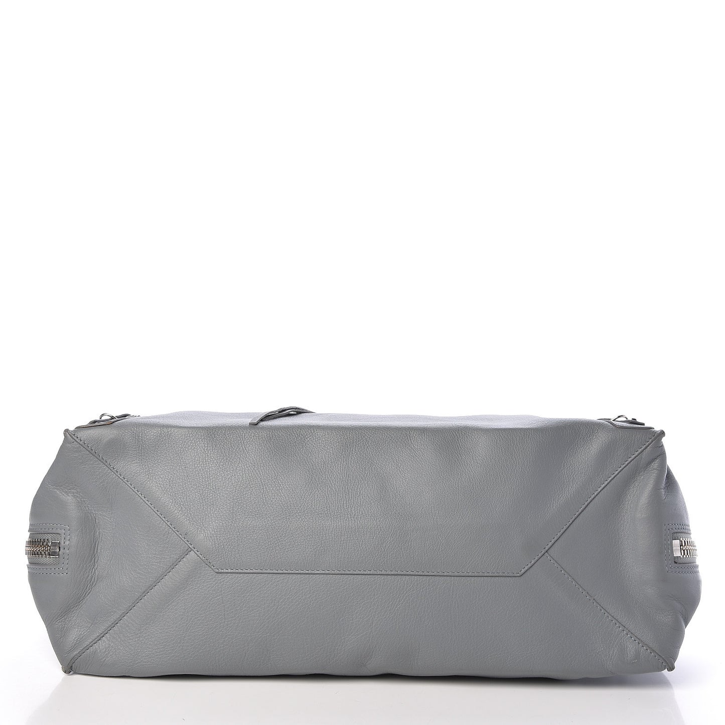 Veau Papier A4 Zip Around Tote Grey