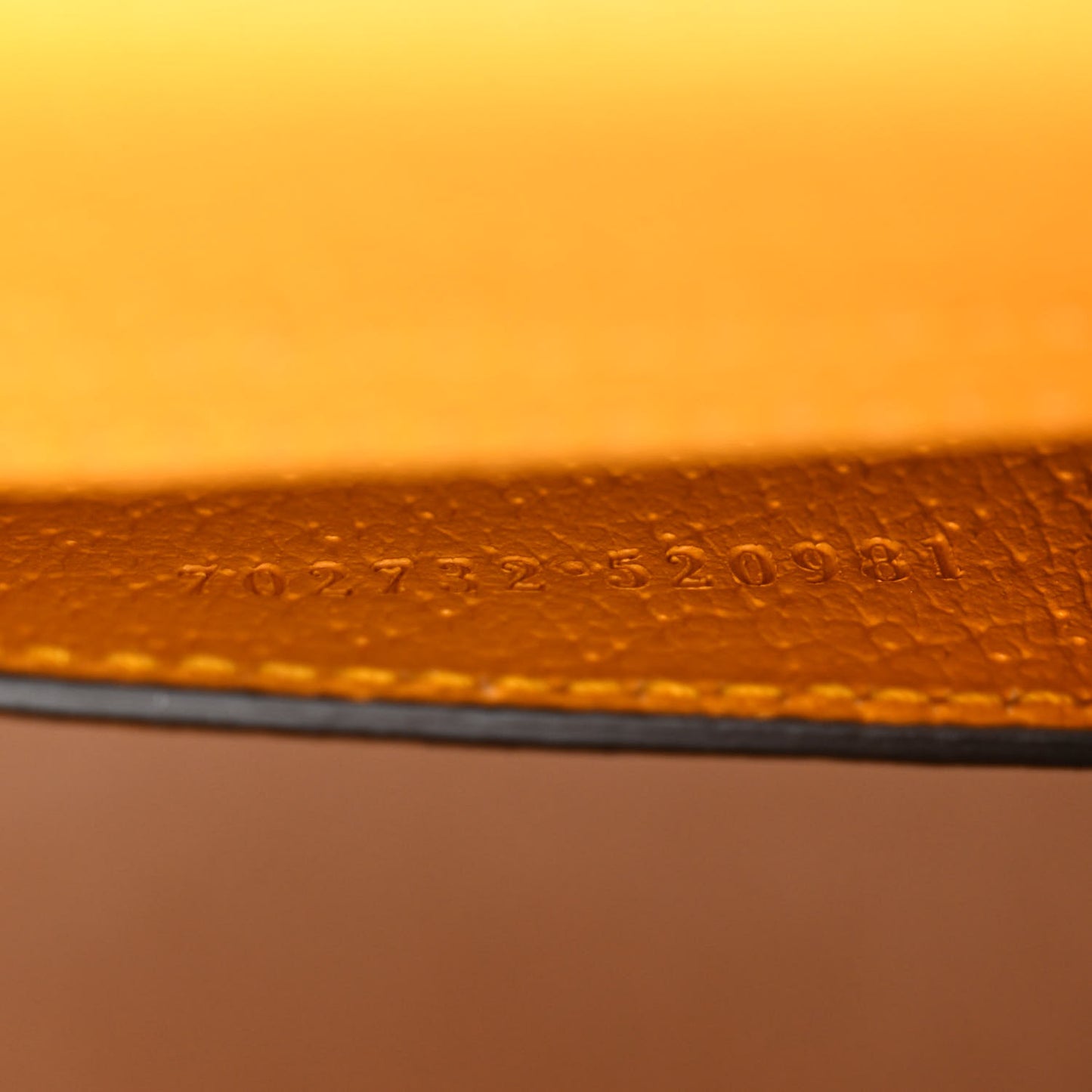 Textured Dollar Calfskin Web Mini Diana Tote Bag Yellow Dusty Azure