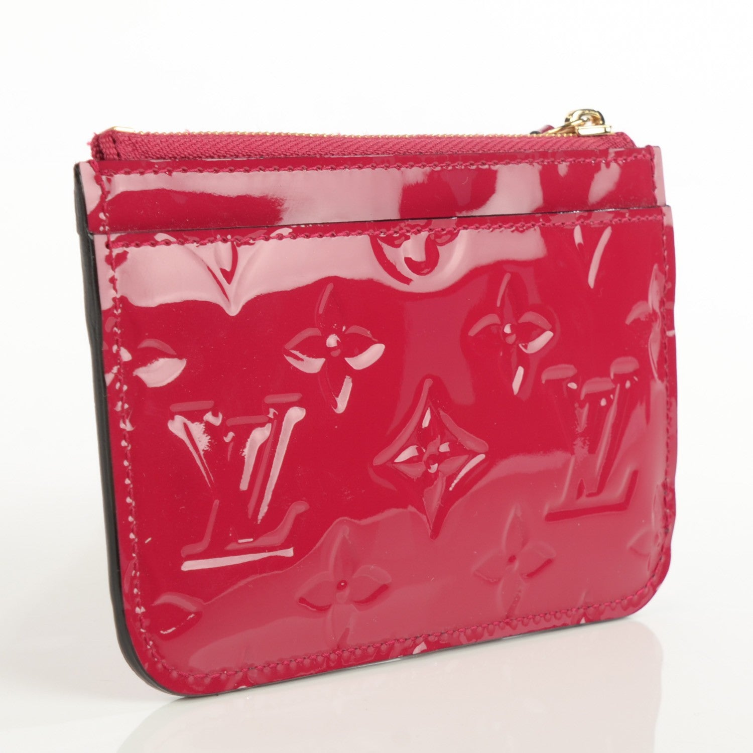 Louis Vuitton Vernis Key Pouch Rose Indien 3 of 7