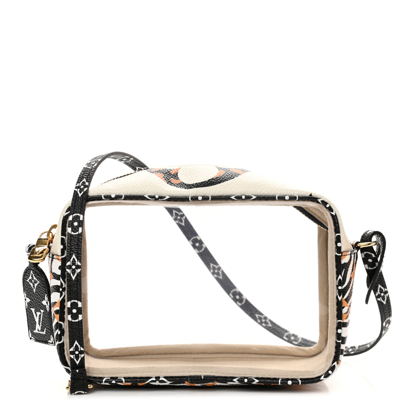 Monogram Giant Jungle Beach Pouch Ivory