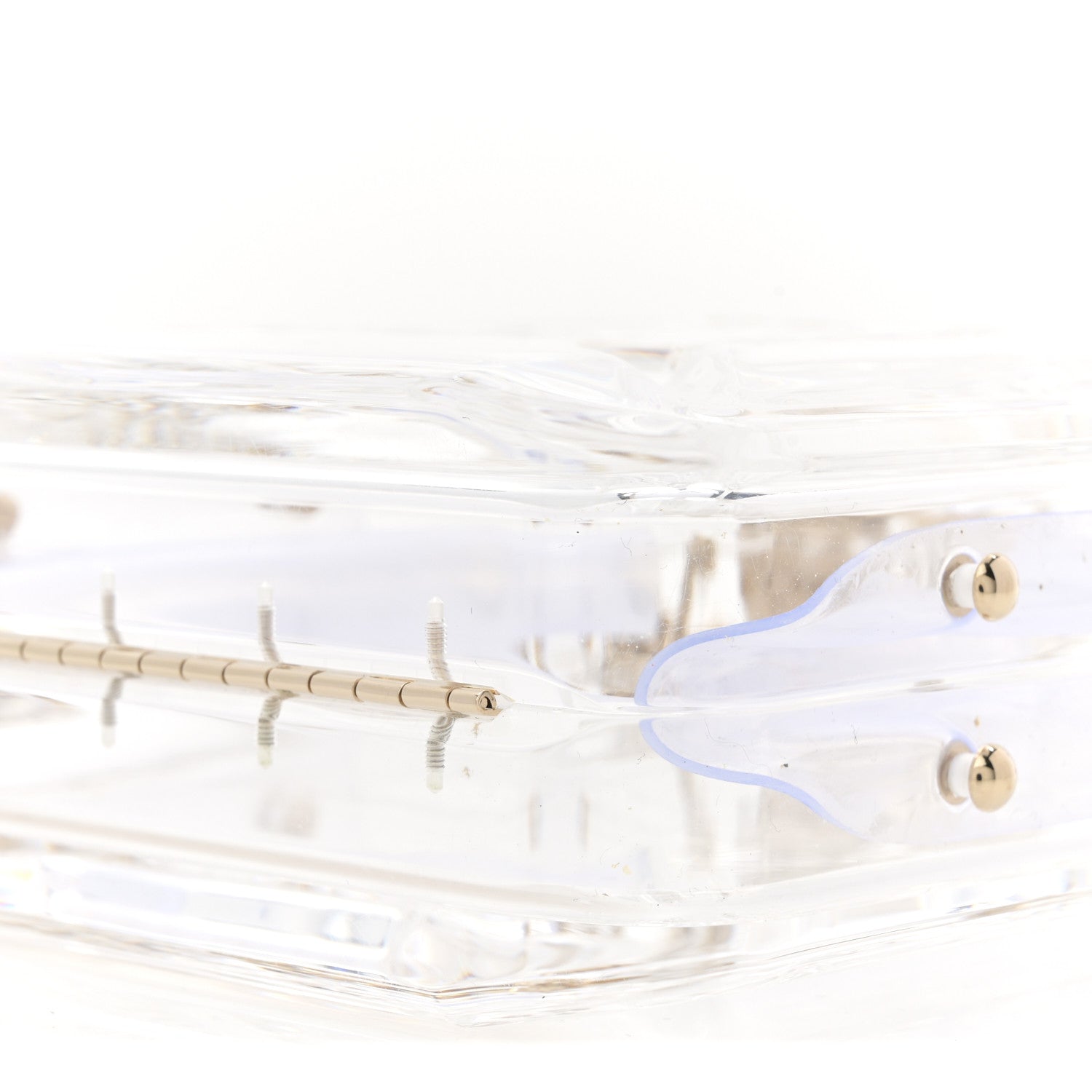 Chanel Plexiglass Dubai by Night Gas Tank Clutch 9 of 10