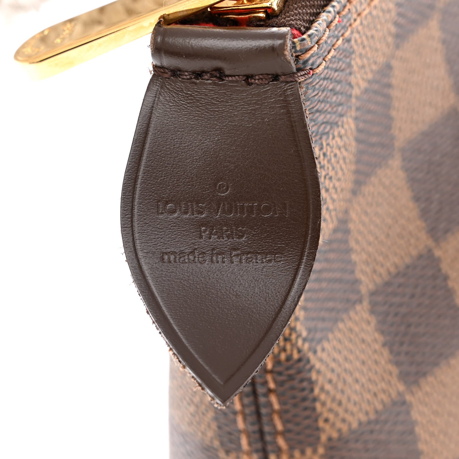 Louis Vuitton Damier Ebene Saleya MM 6 of 10