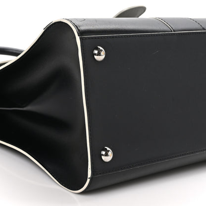 Delvaux Box Calfskin MM Brillant Clouds Satchel Black Ciel 9 of 15