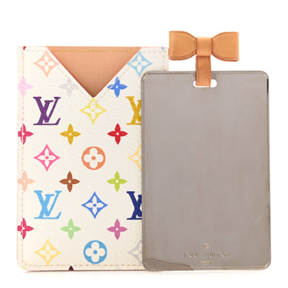 Louis Vuitton Monogram Multicolor Mirror and Case Pouch White 1 of 9