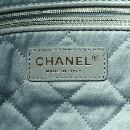 Chanel Shiny Calfskin Quilted Chanel 22 Grey 8 of 12