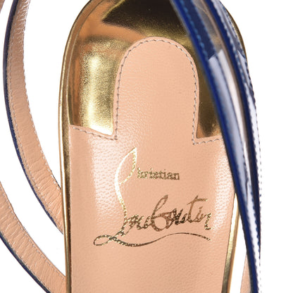 Christian Louboutin Patent PVC Paralili 100 Pumps 38.5 Corazon 9 of 10