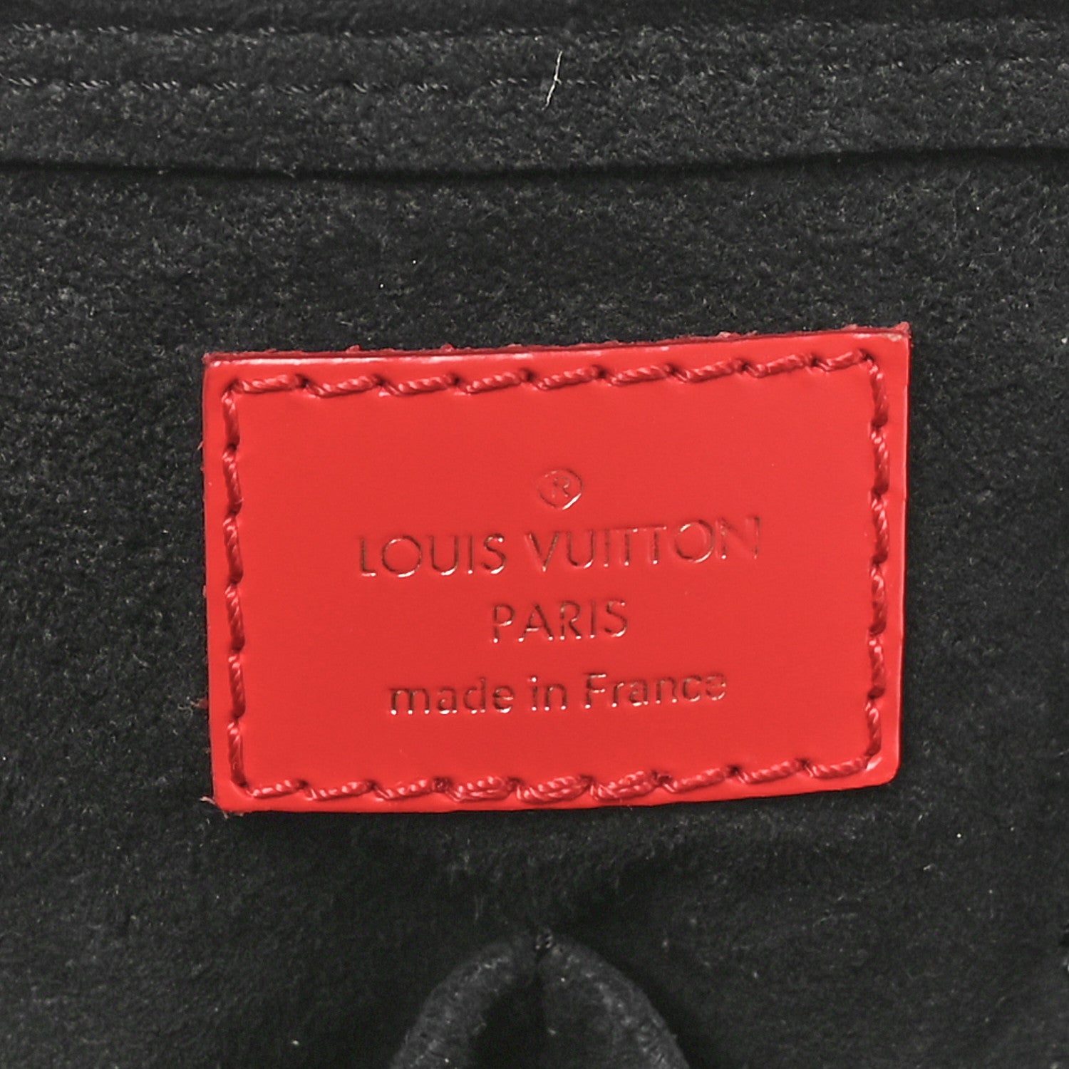 Louis Vuitton Empreinte Monogram Giant Crafty Alma PM Black Creme 6 of 9