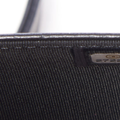 Chanel Lambskin Quilted Boy Wallet On Chain WOC Black 9 of 9