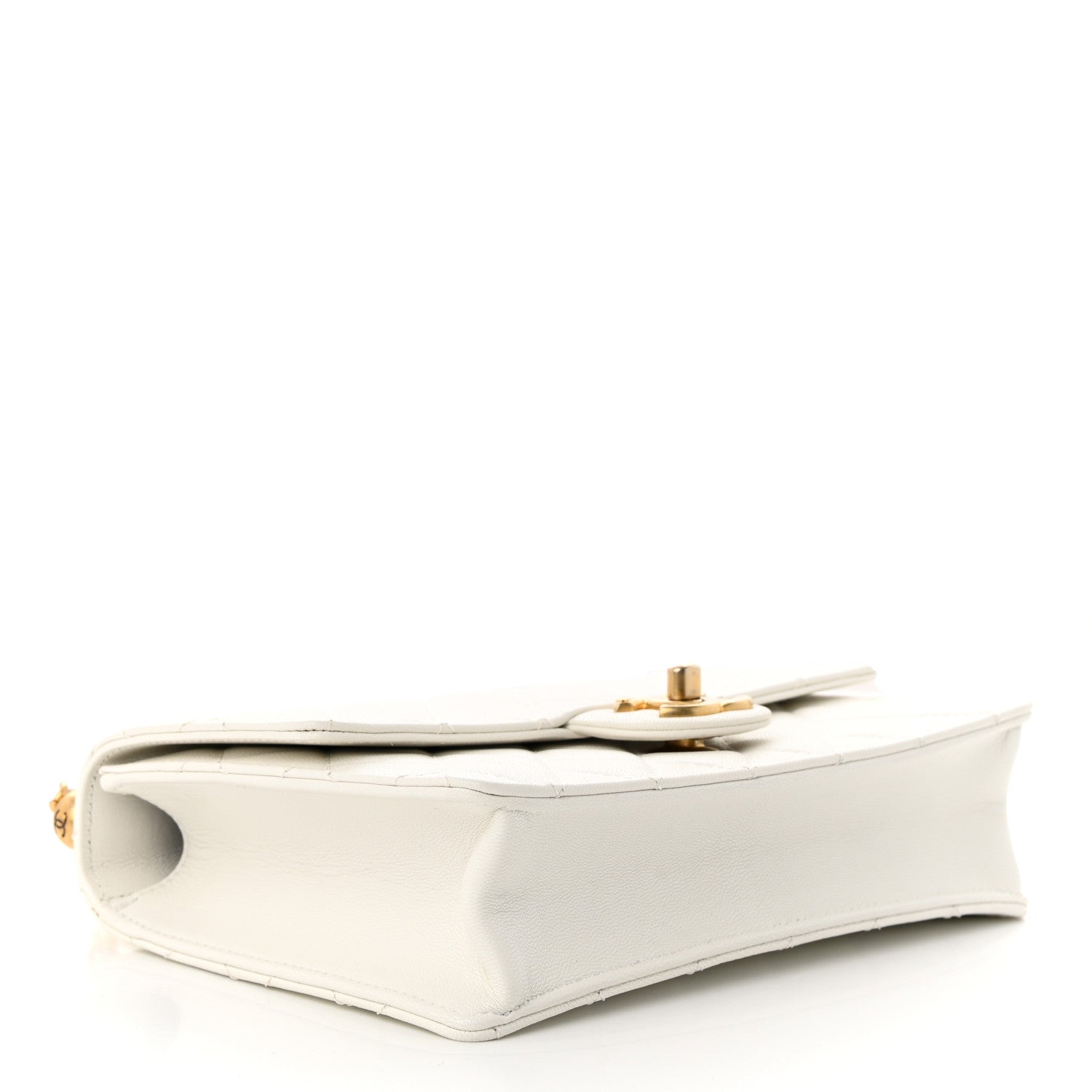 Chanel Lambskin Quilted Small Chic Pearls Flap White 4 of 11