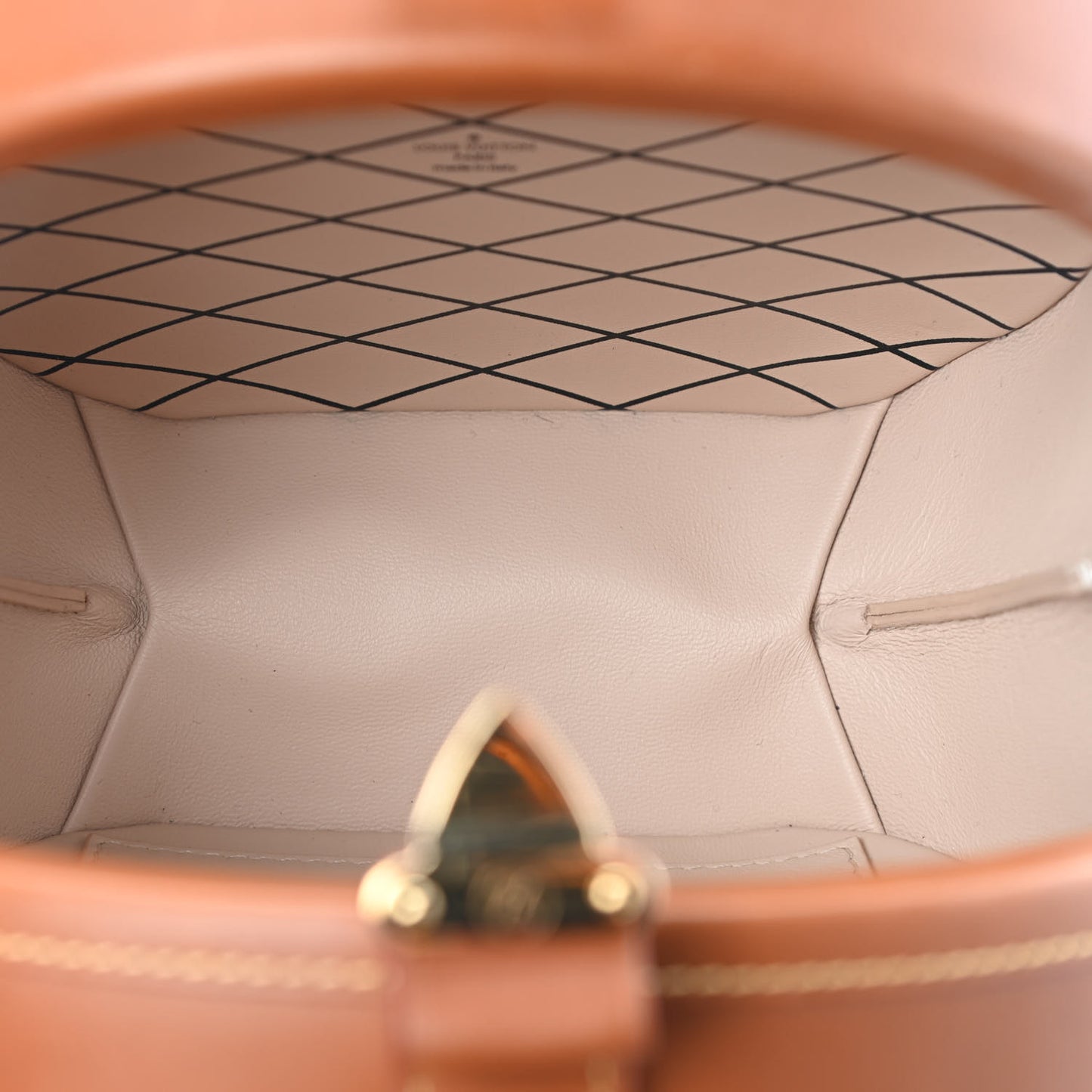 Calfskin Catogram Petite Boite Chapeau Tan