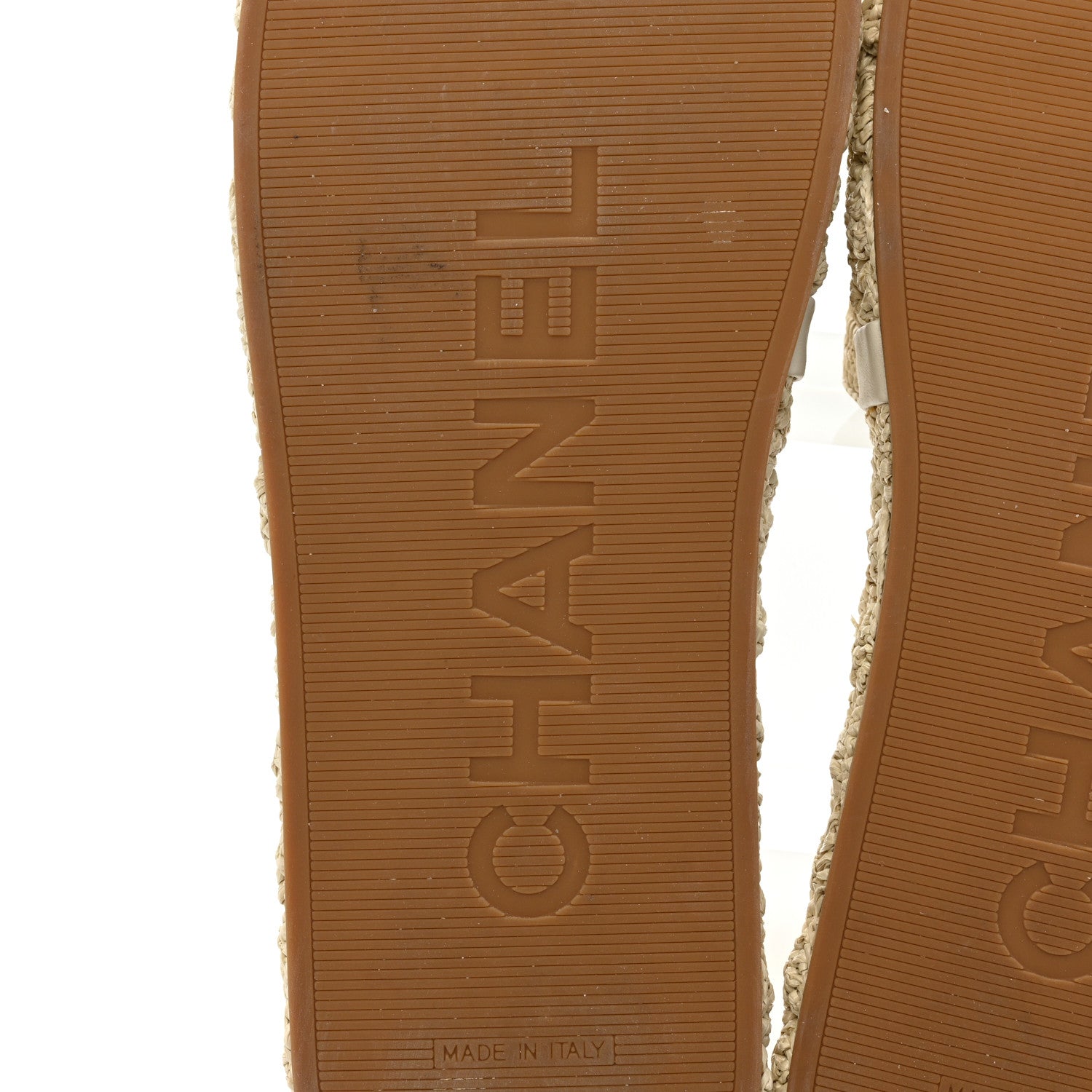 Chanel Cord Braided CC Mules 41 Light Beige 6 of 9