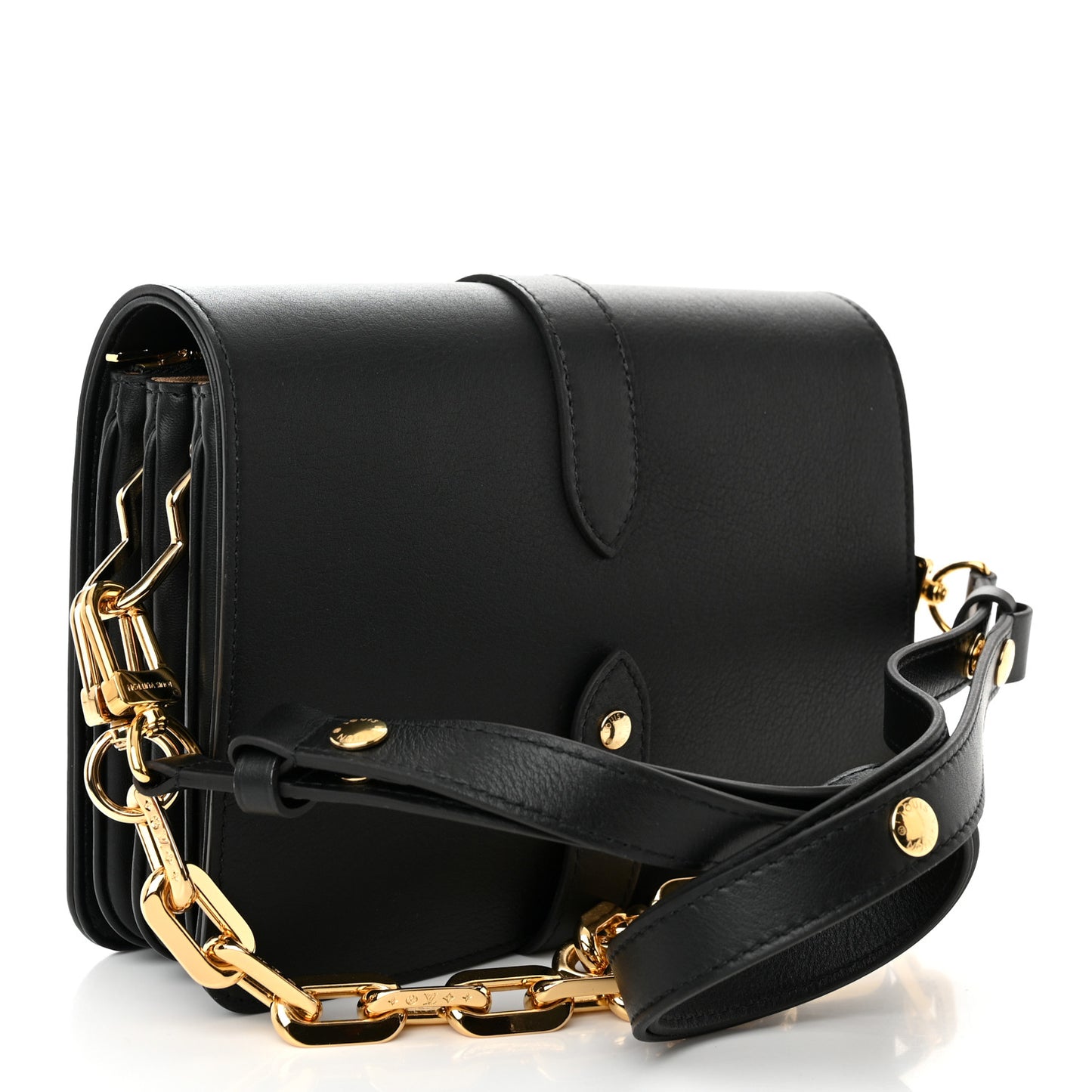 Calfskin Monogram Metal Rendez-Vous Black