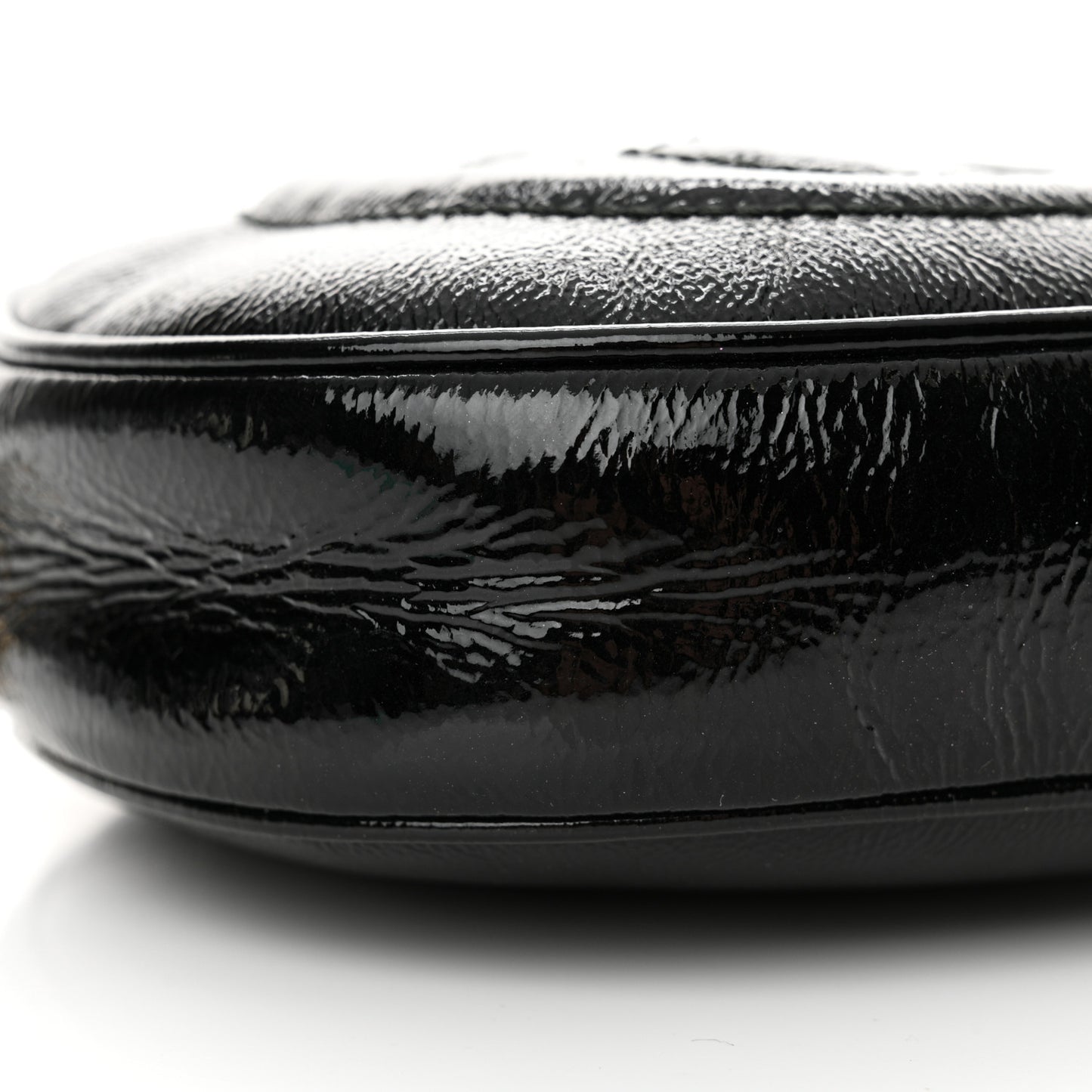 Patent Mini Soho Chain Bag Black