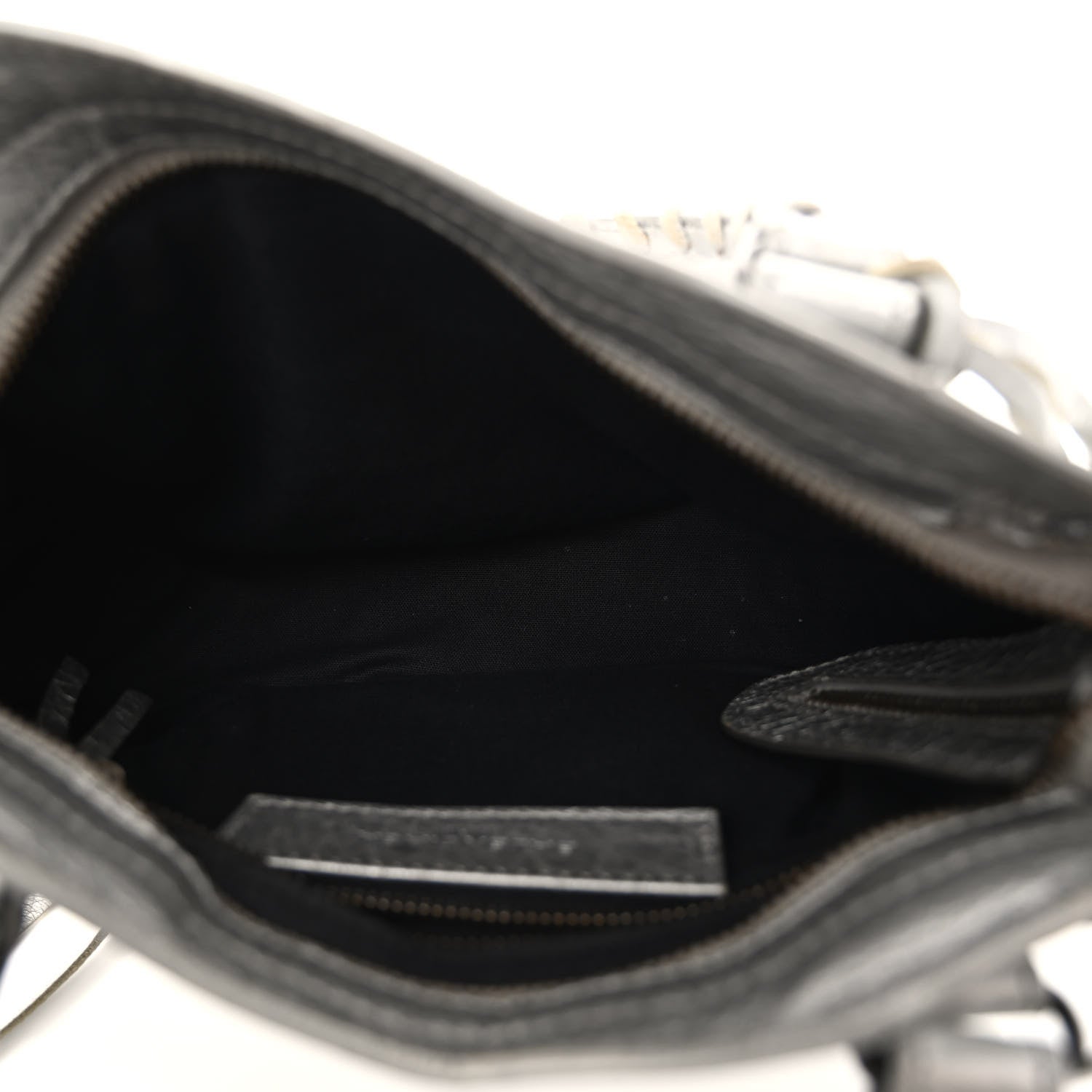 Balenciaga Metallic Agneau Classic Hardware Mini City Gris Aluminum 5 of 10