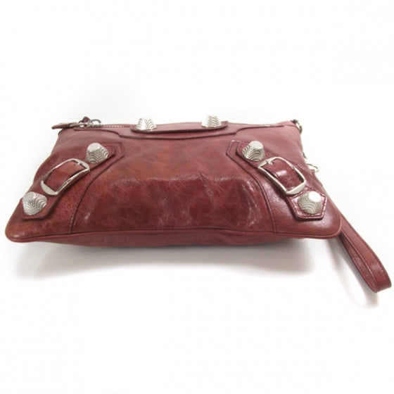 Agneau Flat Handle Clutch GSH
